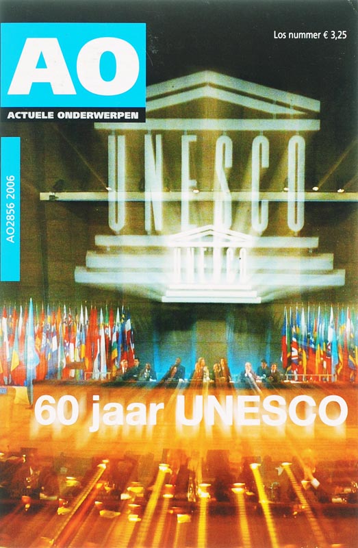 Omslag van UNESCO 60 jaar