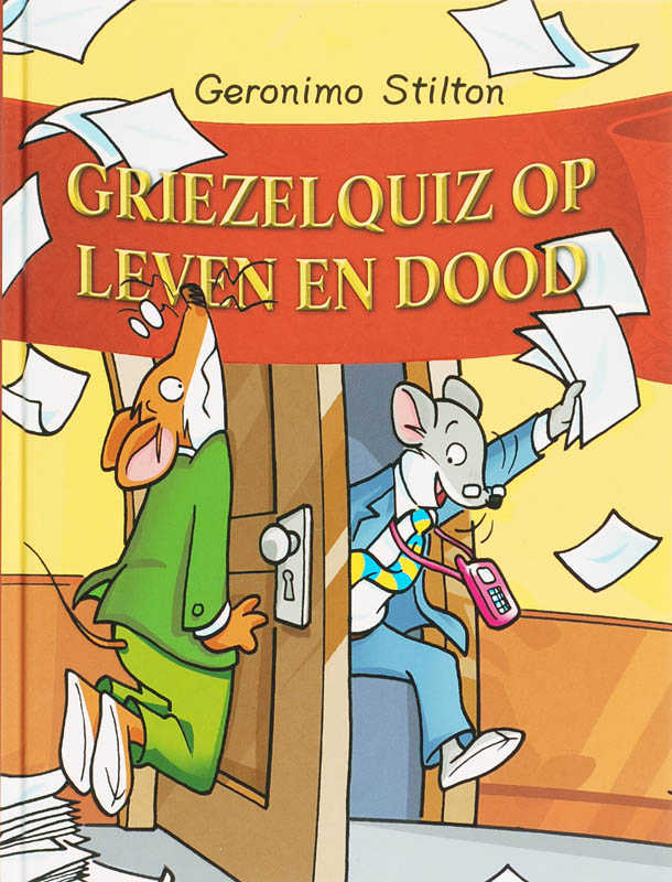 Omslag van Griezelquiz op leven en dood