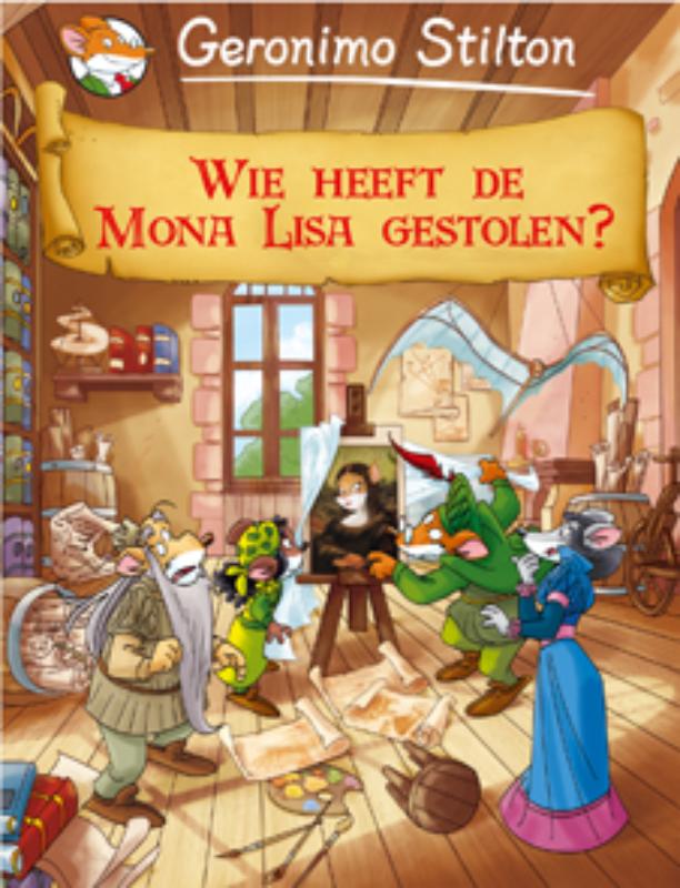 Omslag van Wie heeft de Mona Lisa gestolen?