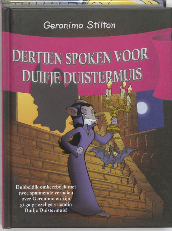 Omslag van Wie heeft schrokopje ontvoerd? Dertien spoken voor duifje duistermuis