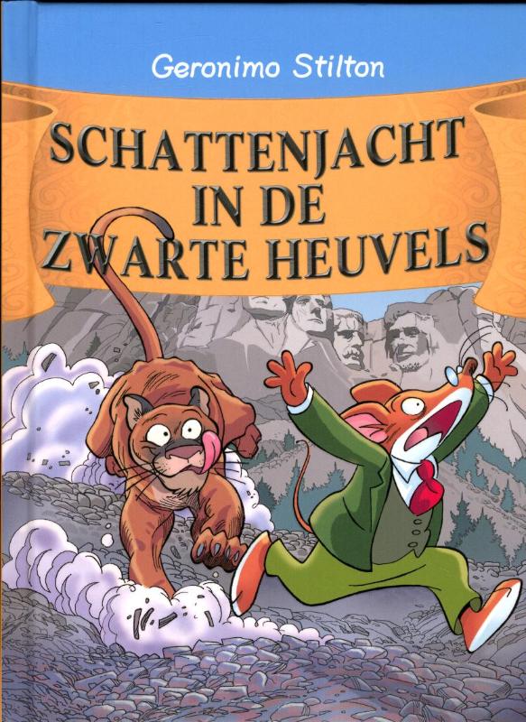 Omslag van Schattenjacht in de zwarte heuvels