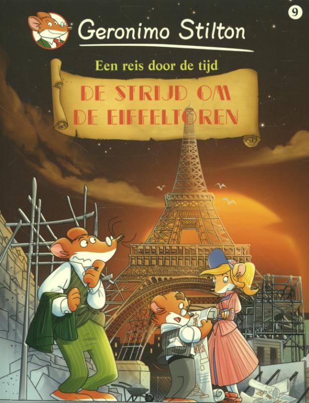 Omslag van De strijd om de Eiffeltoren