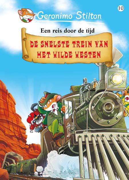 Omslag van De snelste trein van het Wilde Westen