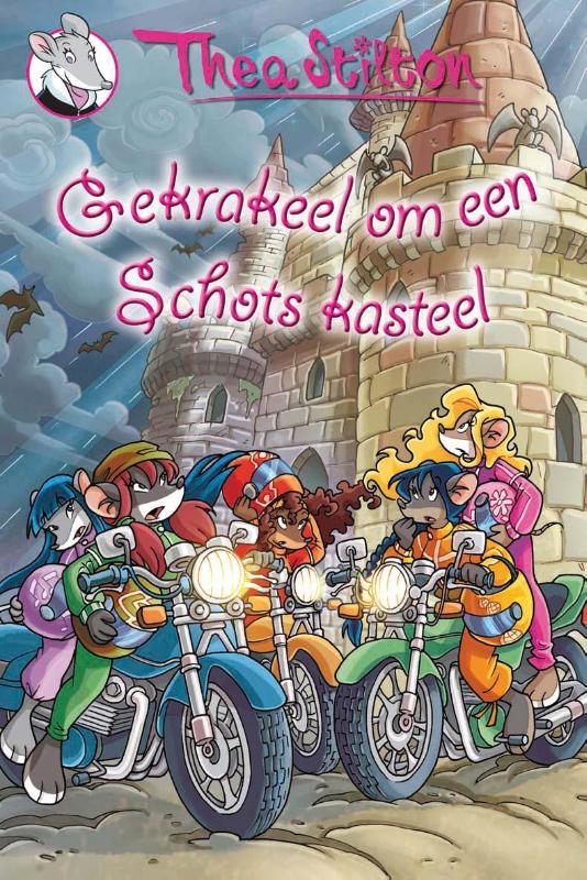 Omslag van Gekrakeel om een Schots kasteel (set van 4)