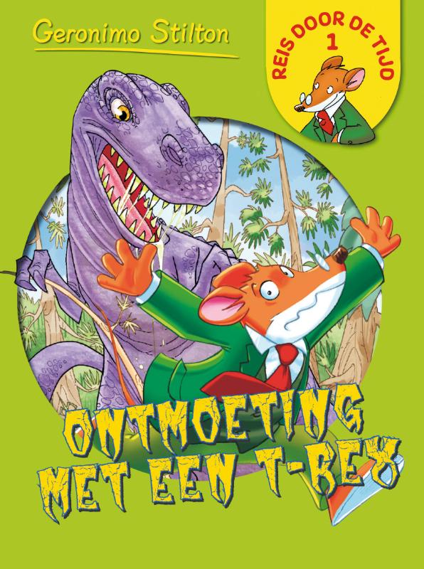 Omslag van Ontmoeting met een T-rex (1 van serie 1)