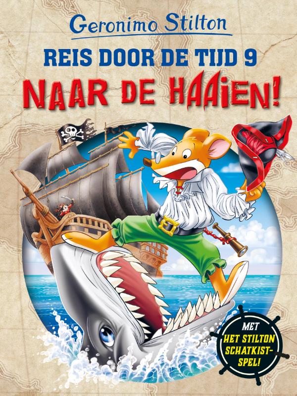Omslag van Naar de haaien!