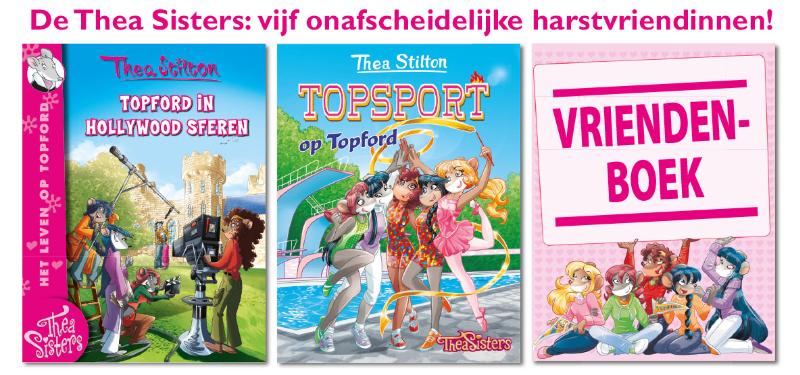 Omslag van Vriendschappakket: Topford in Hollywood sferen/Topsport op Topford