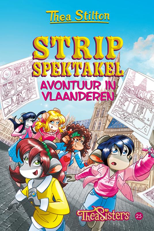 Omslag van Stripspektakel - Avontuur in Vlaanderen