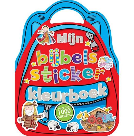 Omslag van Mijn bijbels sticker kleurboek