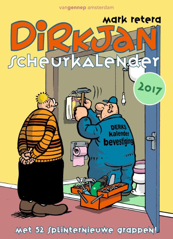 Omslag van Dirkjan scheurkalender 2017