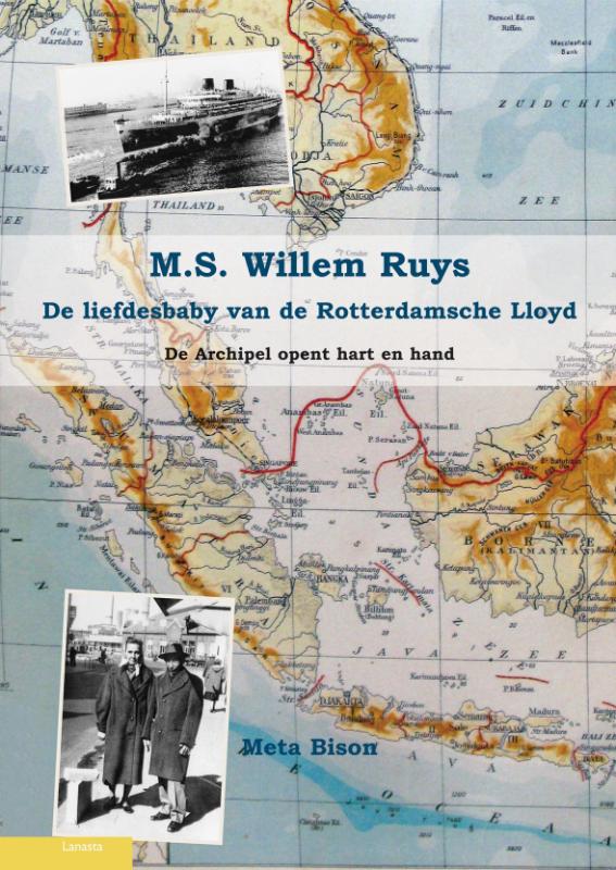 Omslag van M.S. Willem Ruys de liefdesbaby van de Rotterdamse Lloyd