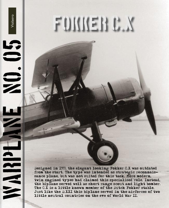 Omslag van Fokker C.X