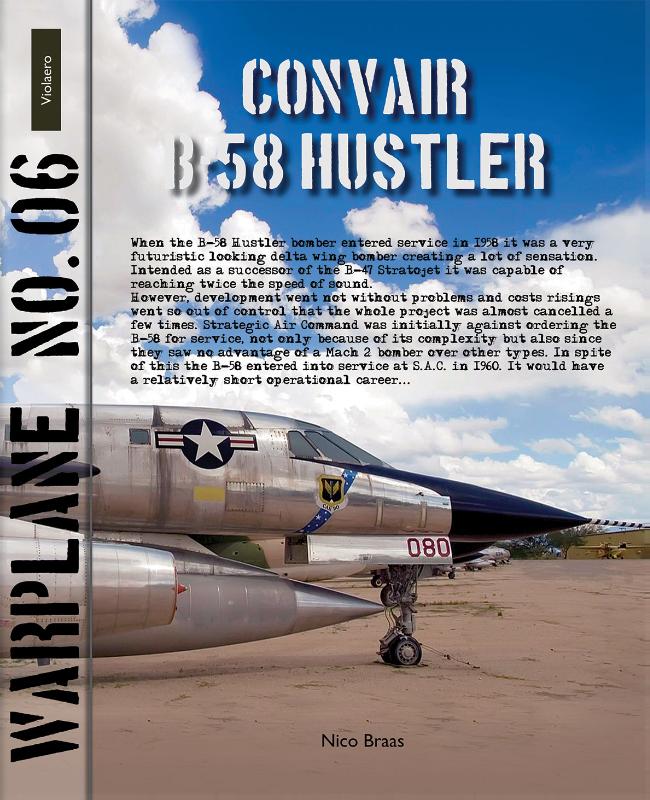 Omslag van Convair B-58 Hustler