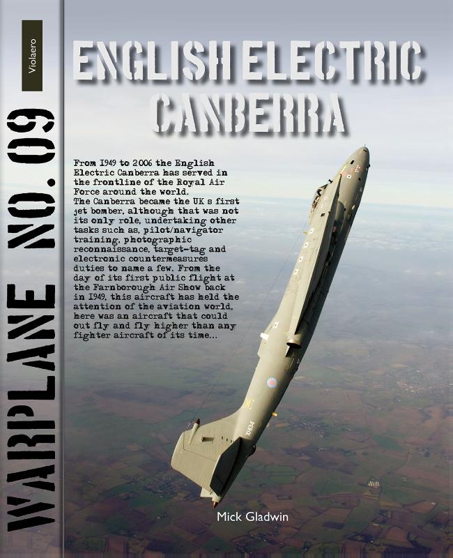 Omslag van English electric canberra