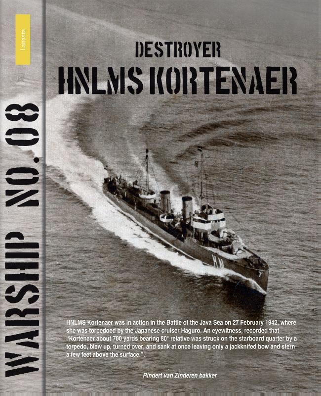 Omslag van Destroyer HNLMS Kortenaer