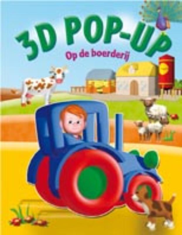 Omslag van 3d pop up - on the farm