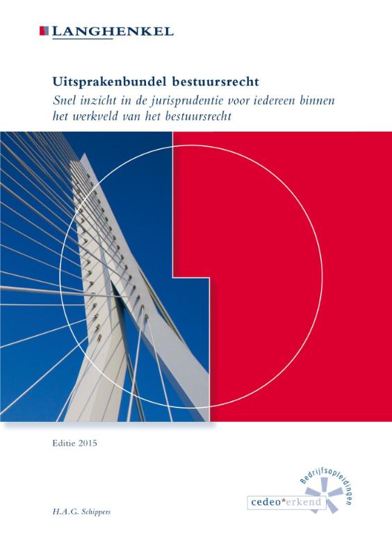 Omslag van Uitsprakenbundel bestuursrecht