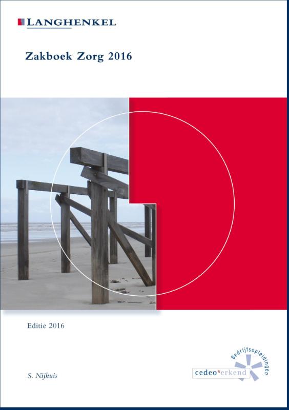 Omslag van Zakboek Zorg 2016