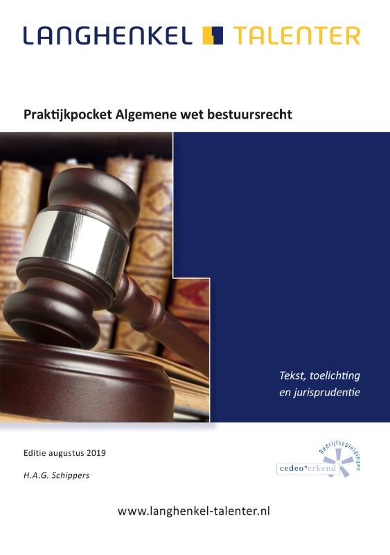 Omslag van Praktijkpocket Algemene wet bestuursrecht