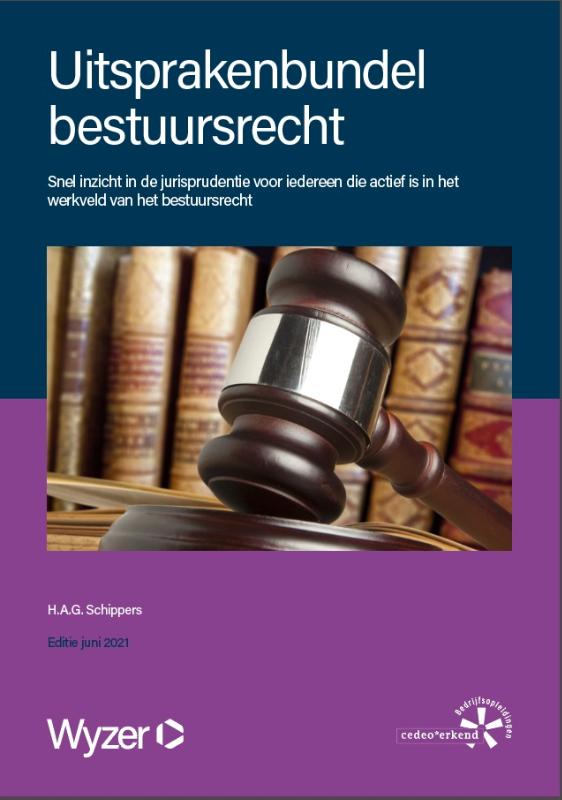 Omslag van Uitsprakenbundel bestuursrecht