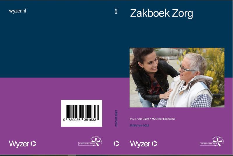 Omslag van Zakboek Zorg