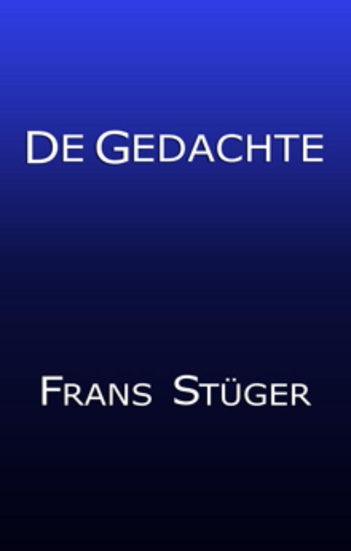 Omslag van De gedachte