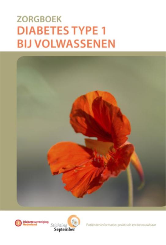 Omslag van Zorgboek Diabetes type 1 bij volwassenen