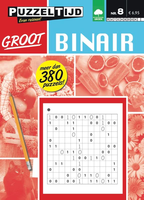 Omslag van Puzzeltijd binair set 6 - 8