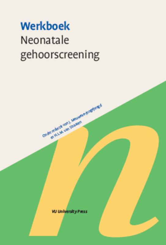 Omslag van Werkboek Neonatale gehoorscreening