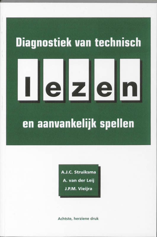 Omslag van Diagnostiek van technisch lezen en aanvankelijk spellen