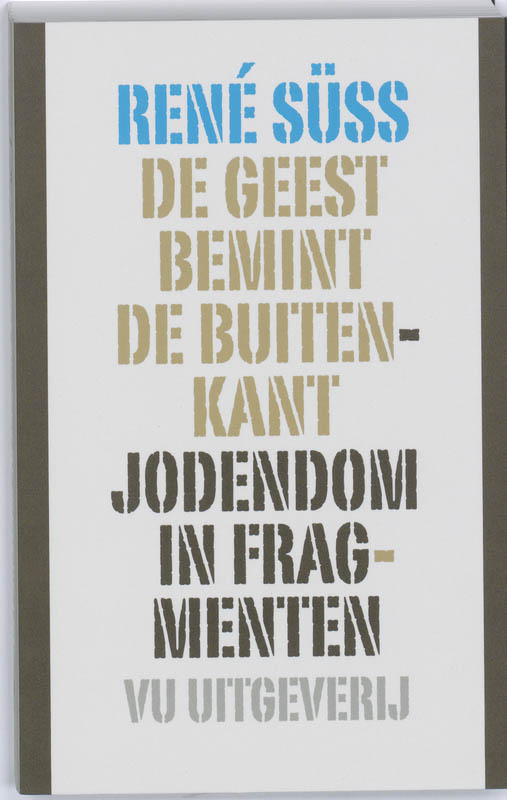 Omslag van De geest bemint de buitenkant