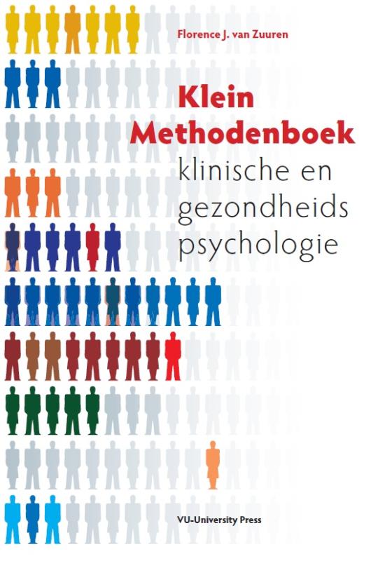 Omslag van Klein methodenboek klinische en gezondheidspsychologie