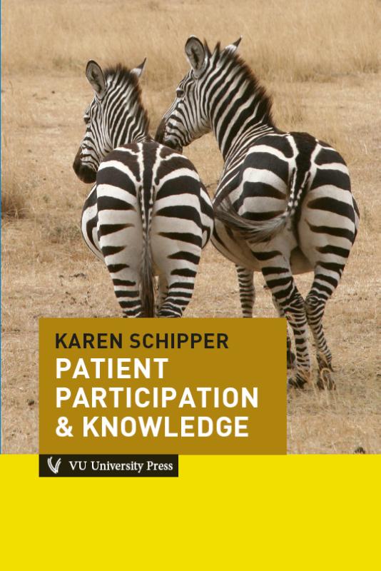 Omslag van Patient participation & knowledge