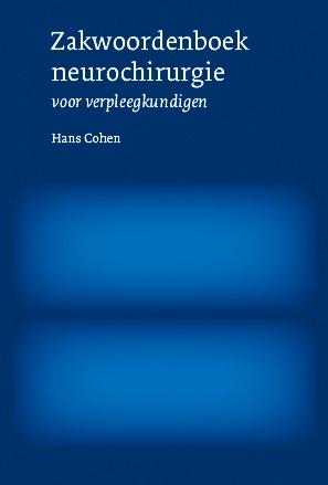 Omslag van Zakwoordenboek neurochirurgie voor verpleegkundigen