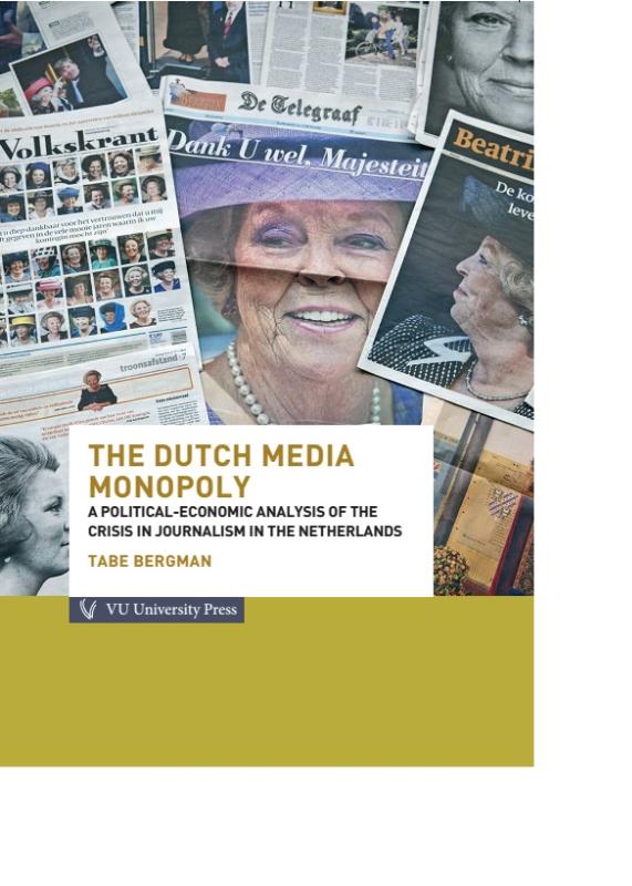 Omslag van The Dutch media monopoly