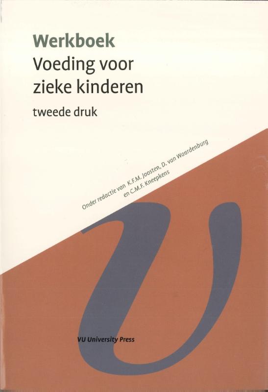 Omslag van Werkboek Voeding voor zieke kinderen
