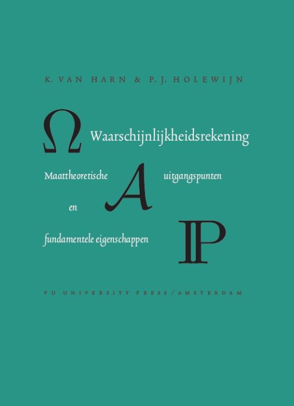 Omslag van Waarschijnlijkheidsrekening