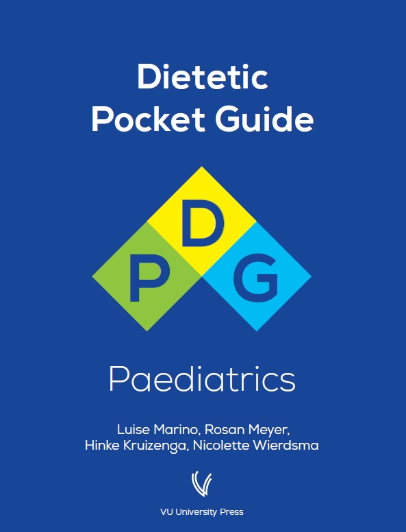 Omslag van Dietetic Pocket Guide Paediatrics