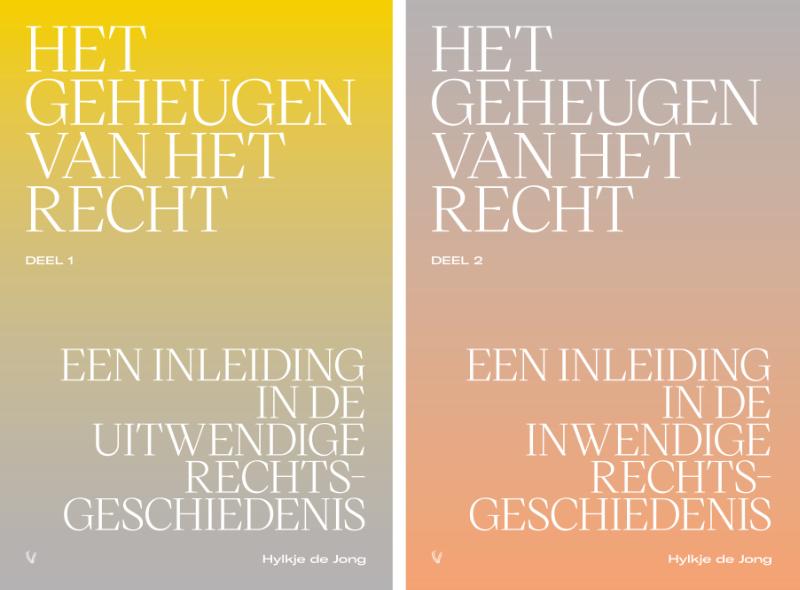 Omslag van Het geheugen van het recht deel 1 en 2 (set)
