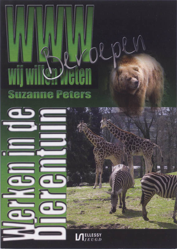 Omslag van Werken in de dierentuin