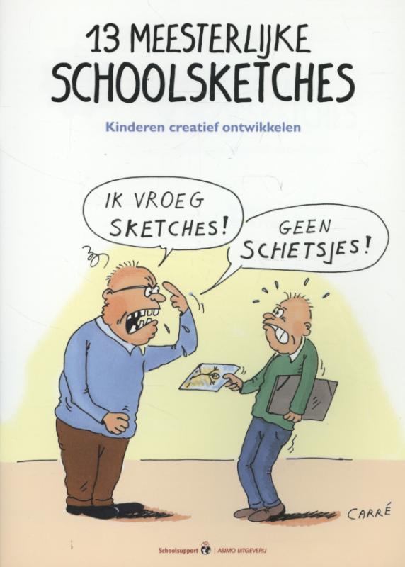 Omslag van 13 meesterlijke schoolsketches