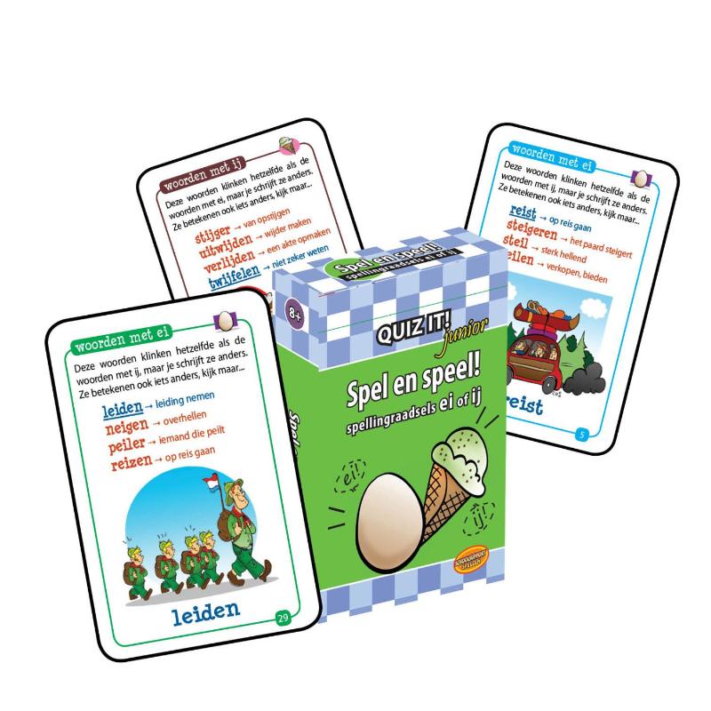 Omslag van Quiz it junior spel en speel!