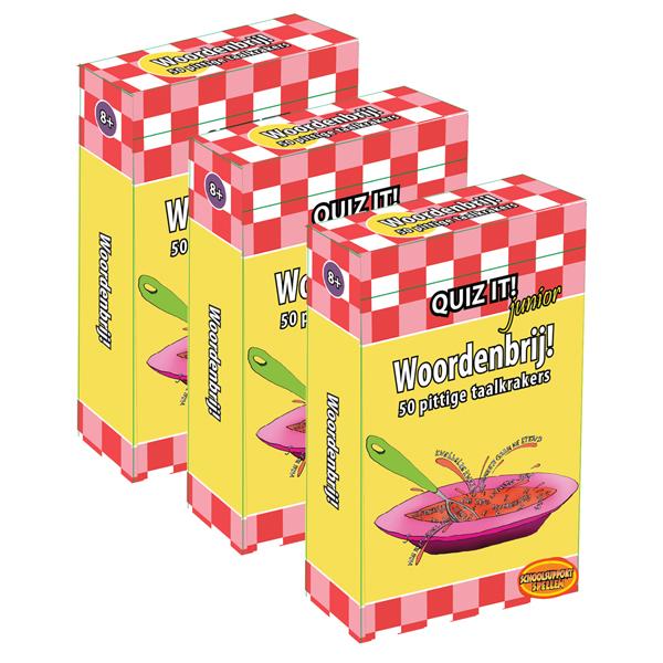 Omslag van QUIZ IT junior - Woordenbrij, 3ex. - QT163