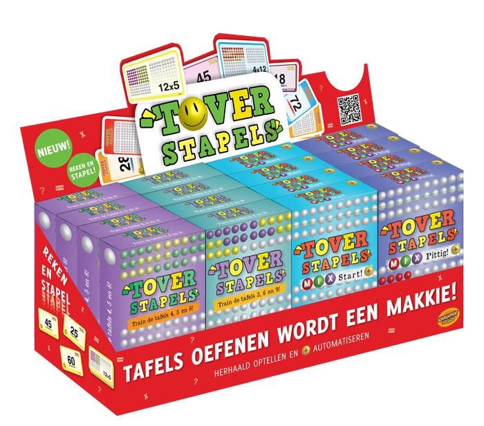 Omslag van Toverstapels display 4x4