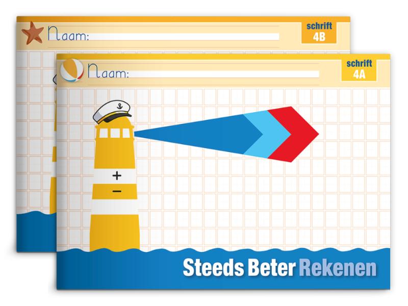 Omslag van Steeds beter - groep 4, A/B