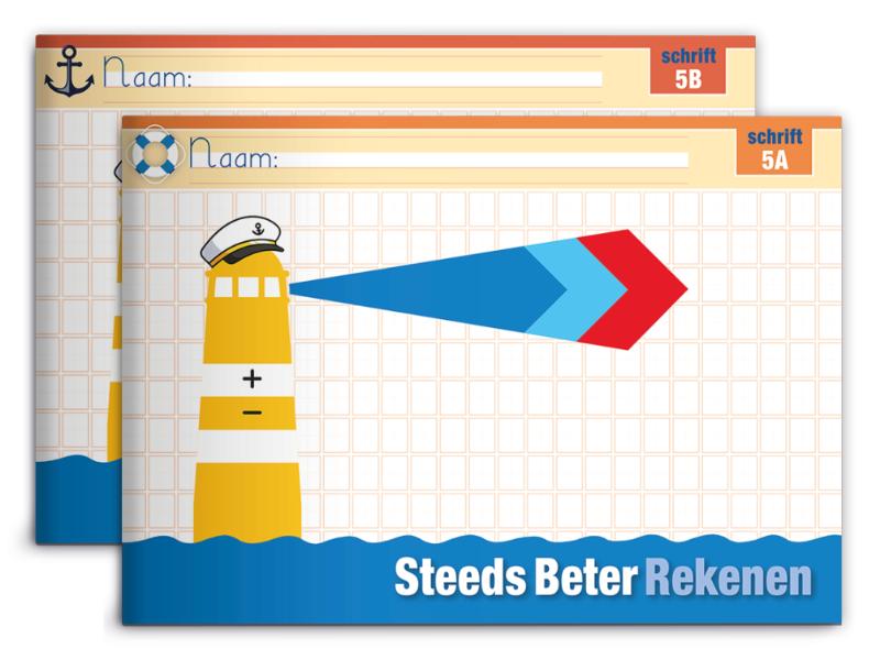 Omslag van Steeds beter rekenen - groep 5 A/B, 1+1ex