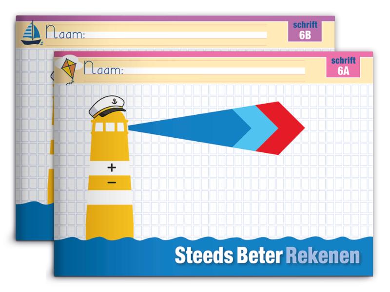 Omslag van Steeds beter rekenen - groep 6 A/B, 1+1ex