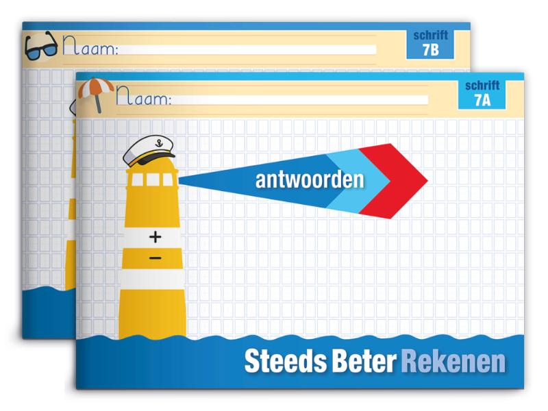 Omslag van Steeds beter rekenen - groep 7 antw, 1+1ex