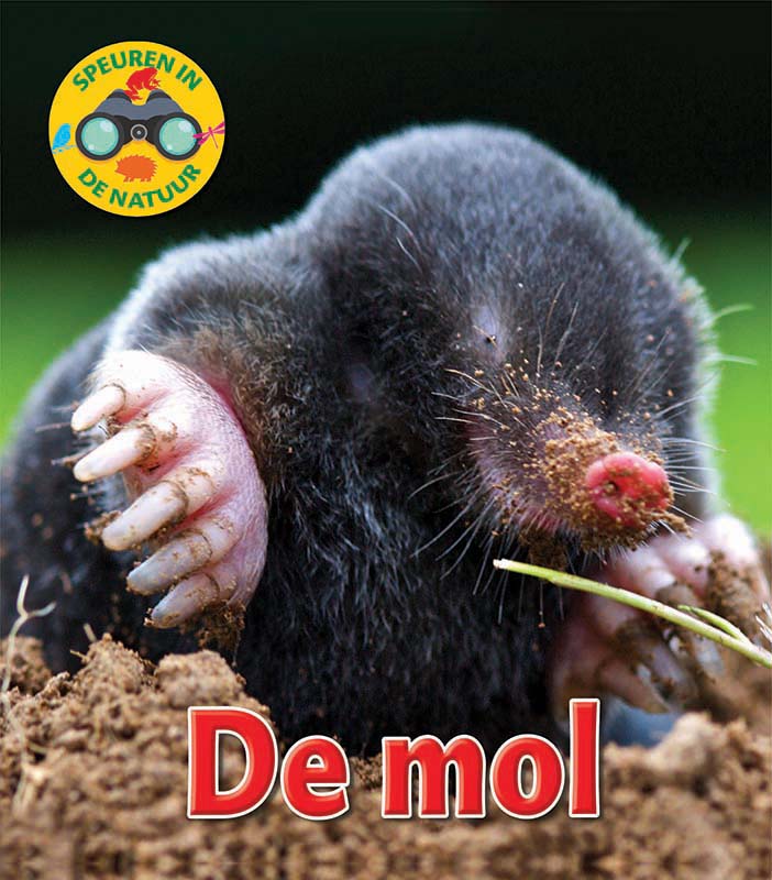 Omslag van De mol, Speuren in de natuur