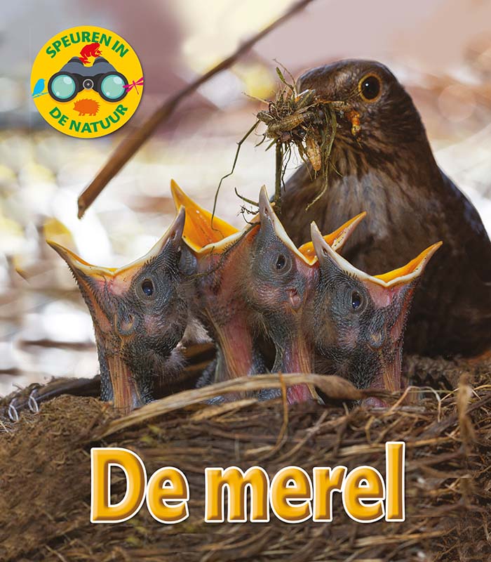 Omslag van De merel